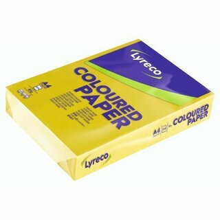 Kopierpapier Neutral, A4, 80g, intensiv gelb, 500 Blatt
