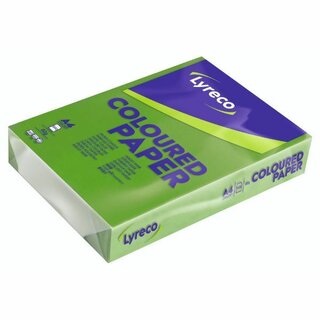 Kopierpapier Comby , A4, 80g, intensiv grün, 500 Blatt