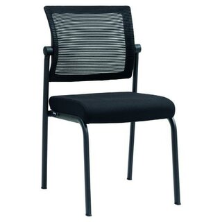 Comby Centaurus Mesh Stapelstuhl Schwarz, 4 Stück