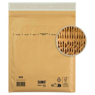 Sumo Papierpolsterversandtaschen, 235 x 265 mm, 100 Stück