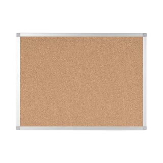 Pinnwand, Kork, Alurahmen, 60 x 45 cm