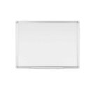 Whiteboard, magnetisch, lackierter Stahl, Alurahmen, 60 x...