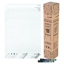 Legamaster Sketch Eco Papierblock Raster, 20 Seiten, 5 Stck