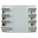 Legamaster Glasboard Markerhalter, grau