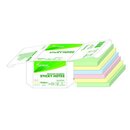 Comby Haftnotiz aus Recyclingpapier, 76x76mm, sortiert...