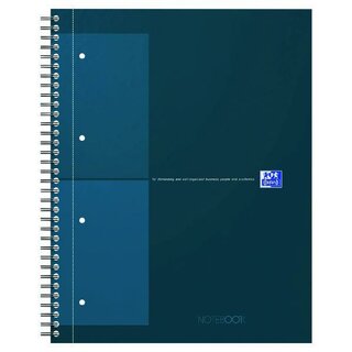 Oxford International Notizbuch, A4+, 5 x 5 kariert,...