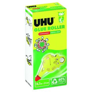 Uhu 35425 nachfüllbarer Kleberoller, 16.5m lang,...