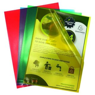 Exacompta 58340E Mappe, Recycling-PP, sortiert, 25 Stück