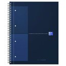 Oxford International Notizbuch, A4+, 5x5, blau