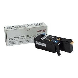 Toner für Phaser 6020 Xerox 106R02756, 1 K, cyan
