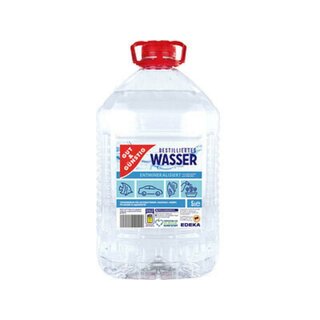 Gut&Gnstig Destilliertes Wasser, 5 Liter