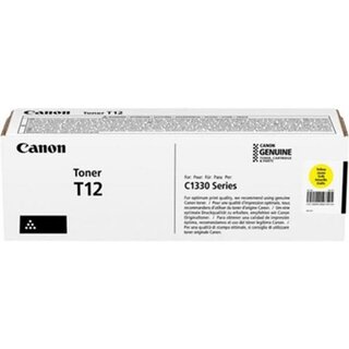 Canon 5095C006 Toner T12, 5300 Seiten, gelb
