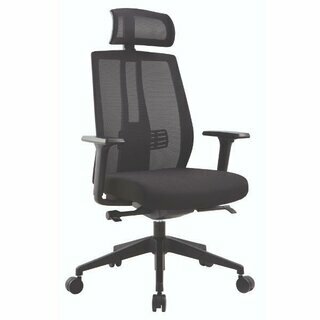 Neutral Pegasus Sy Brostuhl mit Kopfsttze, Farbe: Schwarz