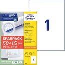 Avery Zweckform 6603 Universaletiketten, 210x297mm, wei,...