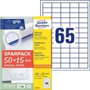 Avery Zweckform 6121 Universaletiketten, 38x21,2mm, wei,...