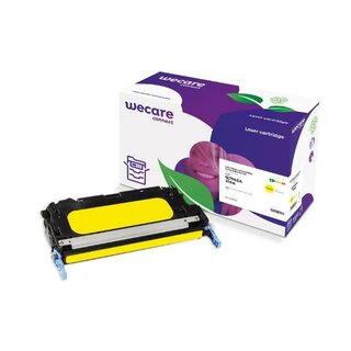 WECARE Toner kompatibel zu HP Q7562A gelb