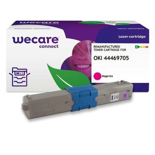 WECARE Toner kompatibel zu Oki 44469705 magenta