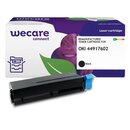 WECARE Toner kompatibel zu Oki 44917602 schwarz