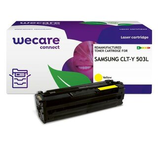 WECARE Toner kompatibel zu Samsung Clt-Y503L gelb