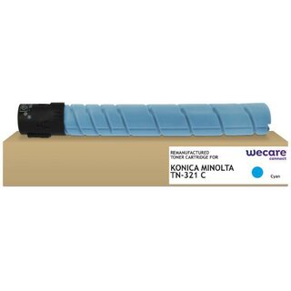 WECARE Toner kompatibel zu Konica Minolta TN321C cyan