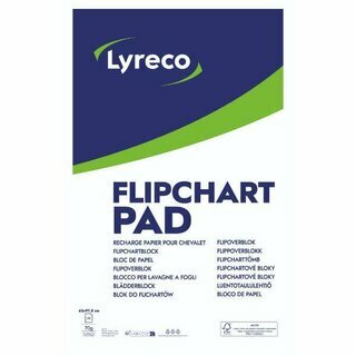 Neutral Flipchartblock EURO, 70 g/qm, kariert, 50 Blatt, 5 Stck
