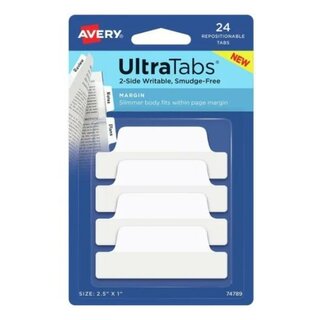 Avery Zweckform 74789 Haftstreifen, Kleinpackung, 24...