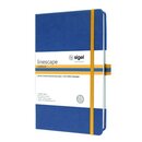 SIGEL LS104 Notizbuch linescape, kariert, ca. A5, blau,...