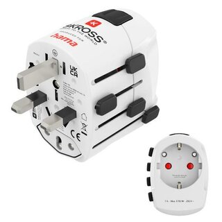 hama Reiseadapter World Travel Pro 223471, St: universal,...