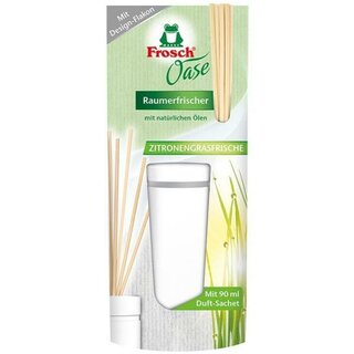 Frosch Oase Raumerfrischer Duftstäbchen Zitronengras, 90ml