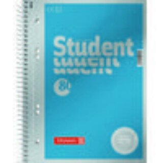 Brunnen Collegeblock Premium Student, A5, punktiert, blau