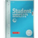 Brunnen Collegeblock Premium Student, A5, punktiert, blau
