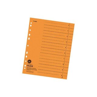 FALKEN Trennblatt, durchgefärbt, Karton (RC), 230 g/qm,...