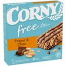 Corny free Erdnuss-Schoko, 20g, ohne Zuckerzusatz, 6 Stck