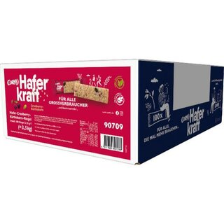 Corny Haferkraft Cranberry-Kürbiskern, 35g, 100 Stück