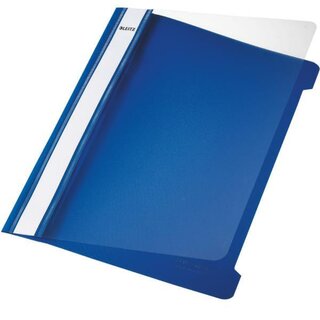 LEITZ Schnellhefter Standard 4197-00-35, PVC-Hartfolie,...
