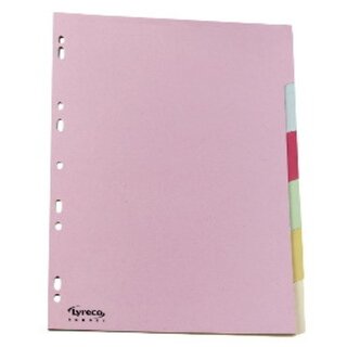 Register Comby Budget blanko, A4, aus Karton, 6 Blatt,...