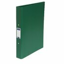 Ringbuch Neutral, A4, 2-Ringe, Ringdurchmesser: 25mm, grn