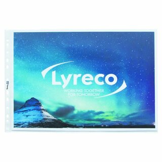 Prospekth�llen A3 quer, St�rke: 0,08mm, oben offen, genarbt, 10 St�ck