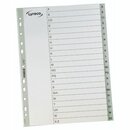 Register Lyreco, A-Z, A4, aus Kunststoff, mit Deckblatt,...