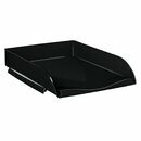 Briefkorb Style, stapelbar, Ma�e: 260 x 345 x 64mm, schwarz