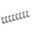 Fellowes 53265 Drahtbinderrcken 10 mm, A4, schwarz, 100...