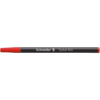 Tintenrollermine Schneider Topball 850, Strichstrke: 0,5mm, rot