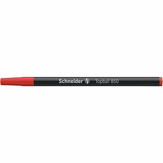 Tintenrollermine Schneider Topball 850, Strichstrke: 0,5mm, rot