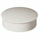 Haftmagnet Lyreco, Durchmesser: 27mm, wei�, 6 St�ck