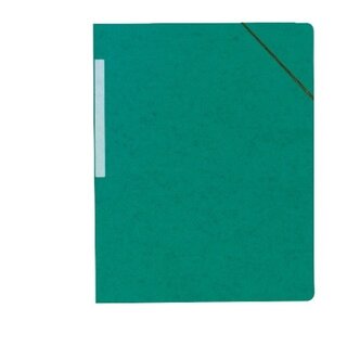 Eckspanner Lyreco, A4, aus Karton, Fassungsverm�gen: 300 Blatt, gr�n, 10 St�ck