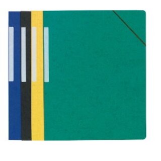 Eckspanner Lyreco, A4, aus Karton, Fassungsverm�gen: 300 Bl, farbig sort., 25 St