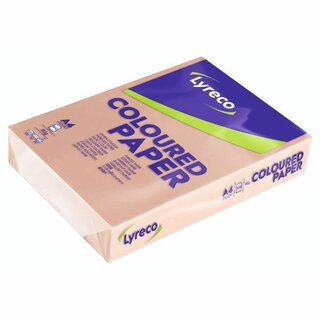 Kopierpapier Comby , A4, 80g, pastell lachs, 500 Blatt