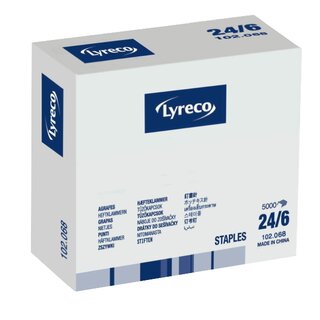 Heftklammern 24/6, verzinkt, 5000 St�ck