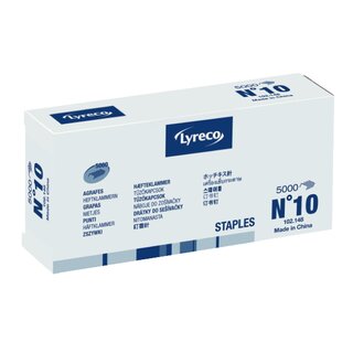 Heftklammern No.10, verzinkt, 5000 St�ck