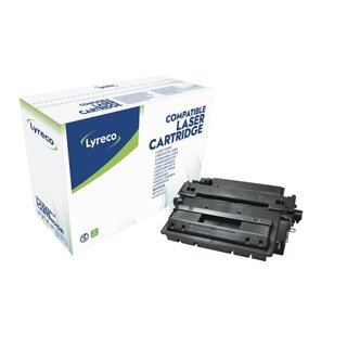 Toner kompatibel mit HP CE255XX, Reichweite: 24.000 Seiten, schwarz